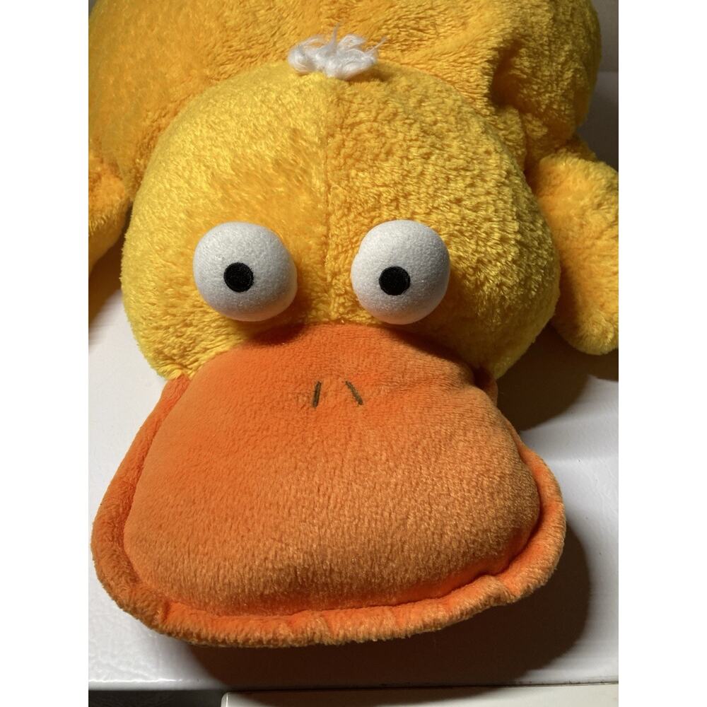 25" Toy Factory YELLOW ORANGE FLOPPY DUCK PILLOW plush stuffed toyMade For Kmart
